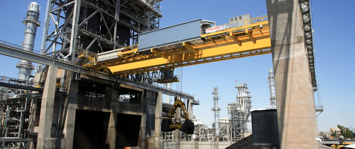 Coker crane
